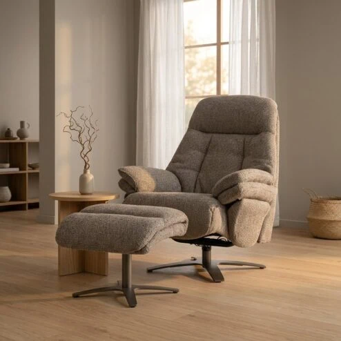 Fauteuil Caleb Taupe