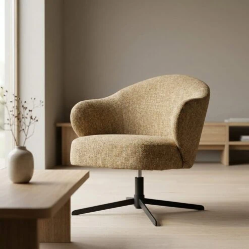 Fauteuil Connor Mosterd