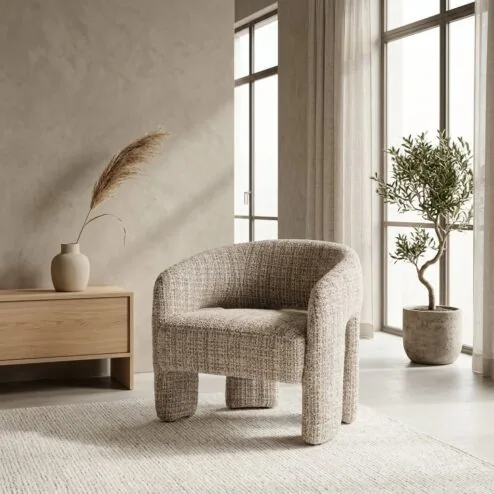 Fauteuil Hamilton Taupe