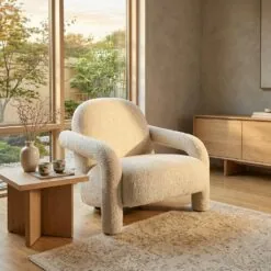 Fauteuil Monica beige