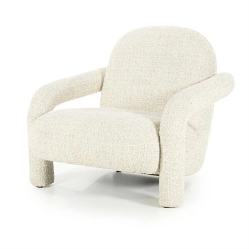 Alternative view of Fauteuil Monica beige
