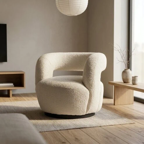 Fauteuil Sharon beige spark