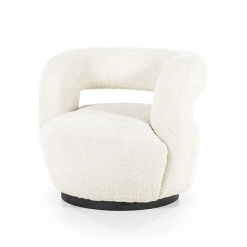 Alternative view of Fauteuil Sharon beige spark