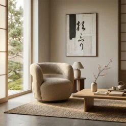 Fauteuil Sharon zand spark