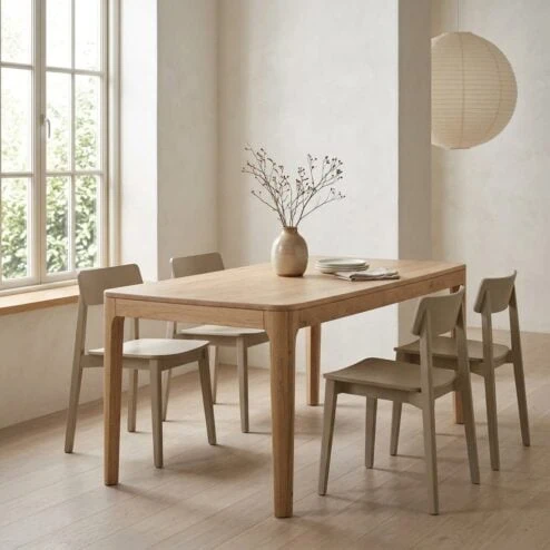 Harvey Eettafel Eikenhout 160 cm