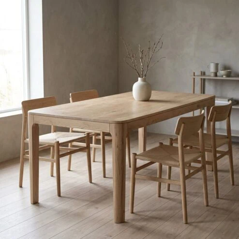 Harvey Eettafel Eikenhout 200 cm