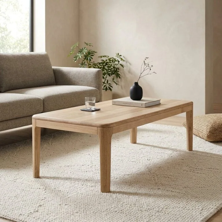 Harvey Salontafel Eikenhout 120 cm