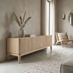 Harvey Tv meubel Eikenhout 4drs 170 cm