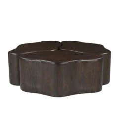 Jason Salontafel mangohout Bruin 115cm