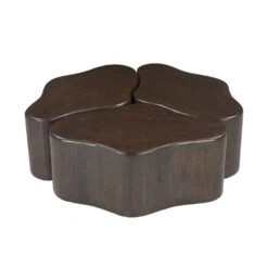 Jason Salontafel mangohout Bruin 115cm