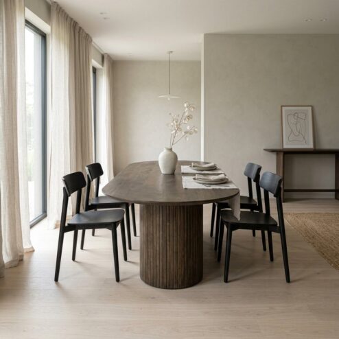 Jordy Eettafel mangohout 200 cm