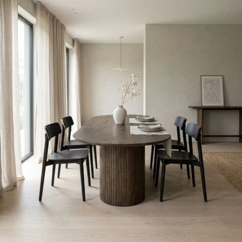 Jordy Eettafel mangohout 200 cm