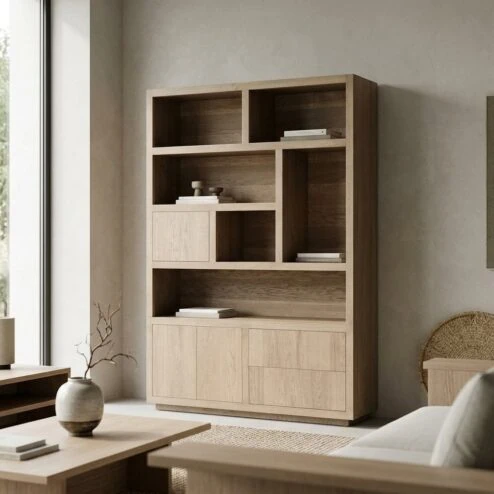 Kabinet Helsinki Lichtbruin 150x220cm