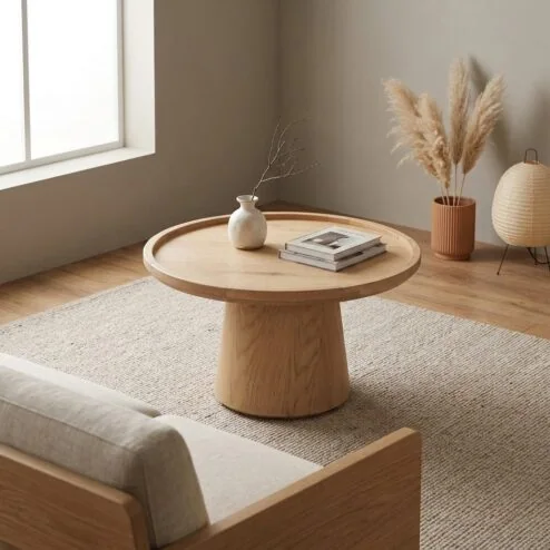 Leia Salontafel naturel 66 cm
