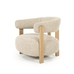 Lola Fauteuil Taupe