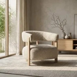 Lola Fauteuil Taupe