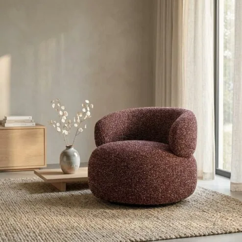 Maeve Fauteuil stof Rood