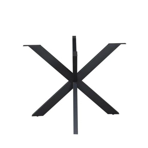 Matrixpoot Rond Zwart 100cm
