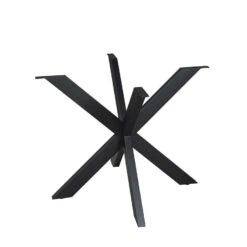 Matrixpoot Rond Zwart 100cm