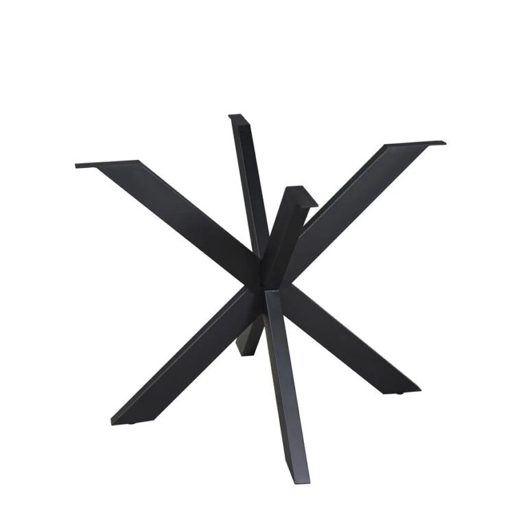 Matrixpoot Rond Zwart 100cm