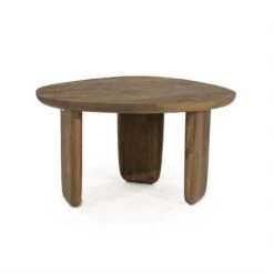 Maud Salontafel Bruin mangohout 65cm