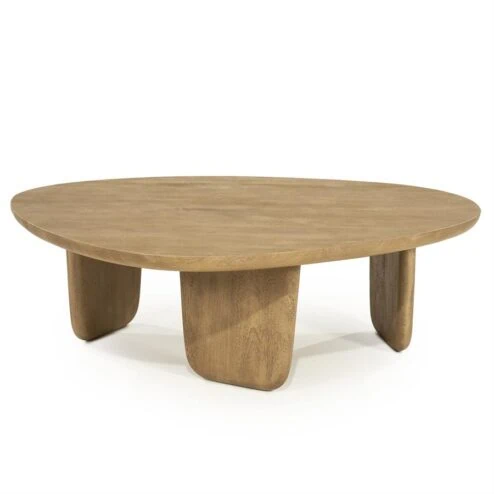 Alternative view of Maud Salontafel Naturel mangohout 100cm