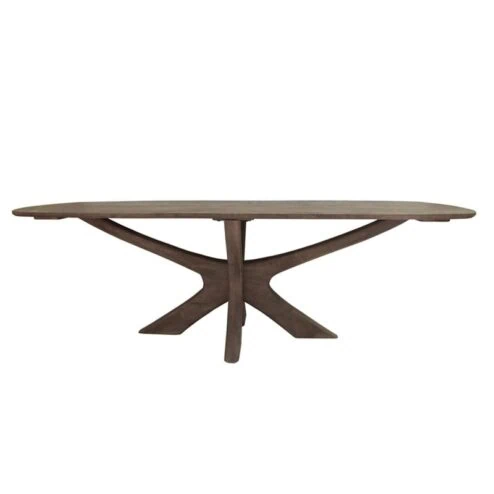 Montreaux Eettafel Bruin Deens ovaal 220cm