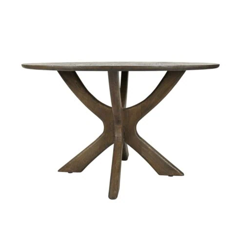 Montreaux Eettafel Bruin rond 130cm