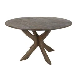 Montreaux Eettafel Bruin rond 130cm