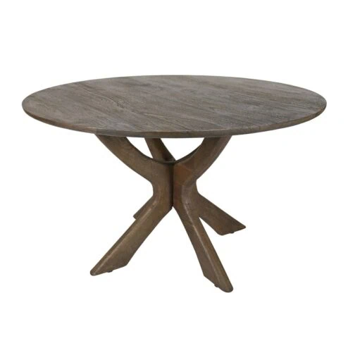 Montreaux Eettafel Bruin rond 130cm