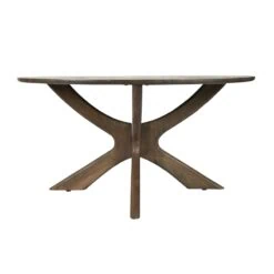 Montreaux Eettafel Bruin rond 150cm