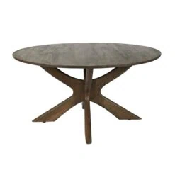 Montreaux Eettafel Bruin rond 150cm