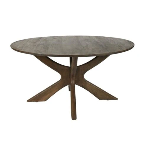 Montreaux Eettafel Bruin rond 150cm