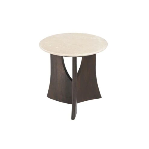Nate Bijzettafel marmer 50cm