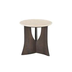 Nate Bijzettafel marmer 50cm