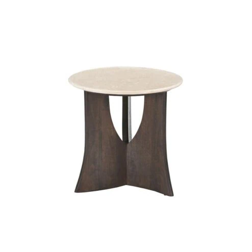 Nate Bijzettafel marmer 50cm