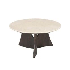 Nate Salontafel marmer 80cm