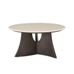 Nate Salontafel marmer 80cm