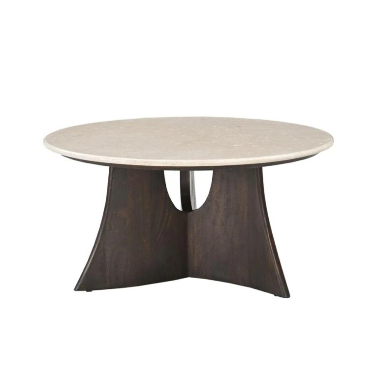 Nate Salontafel marmer 80cm