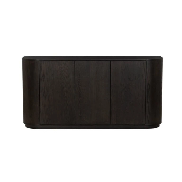 Novero Dressoir Espresso eiken 170cm