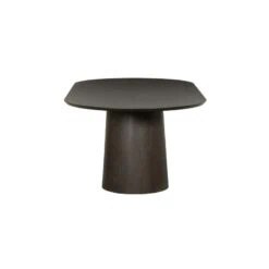 Novero Eettafel Espresso eiken ovaal 280cm