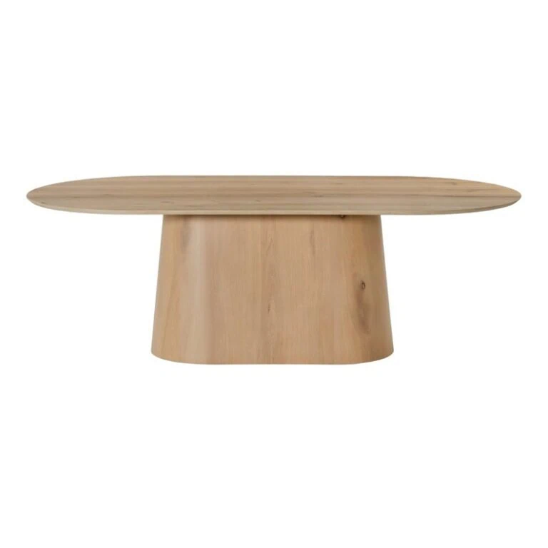 Novero Eettafel naturel eiken ovaal 230cm