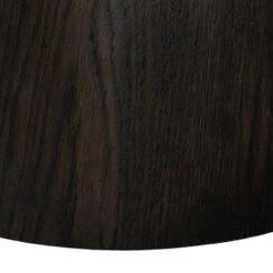 Novero Eettafel rond Espresso eiken 130cm