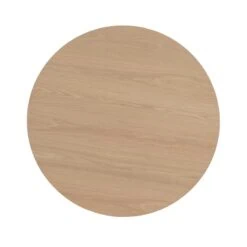 Novero Eettafel rond naturel eiken 130cm
