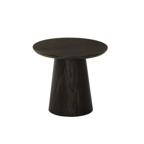 Novero Salontafel Espresso eiken 50cm rond
