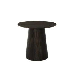 Novero Salontafel Espresso eiken 50cm rond