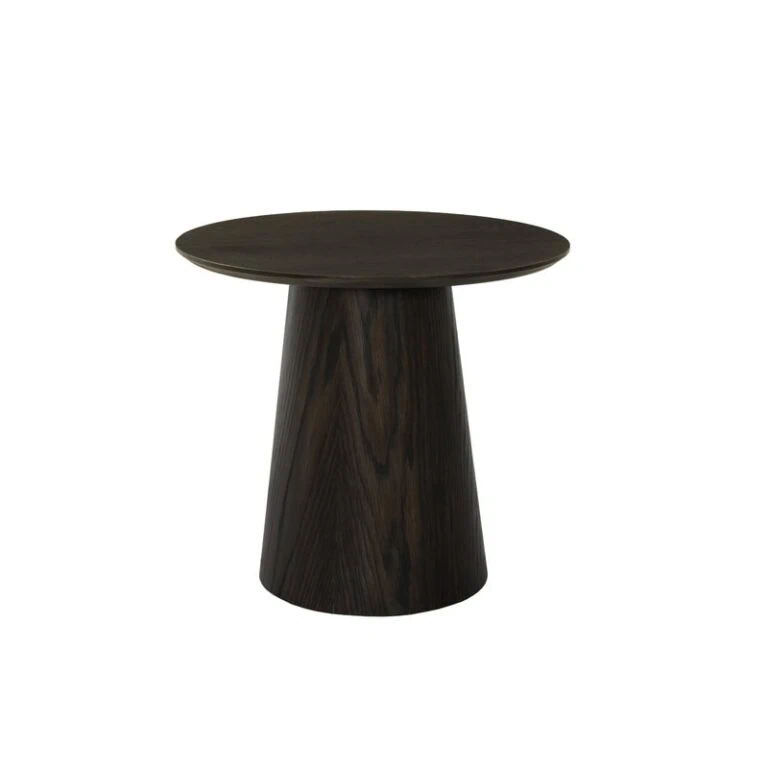 Novero Salontafel Espresso eiken 50cm rond