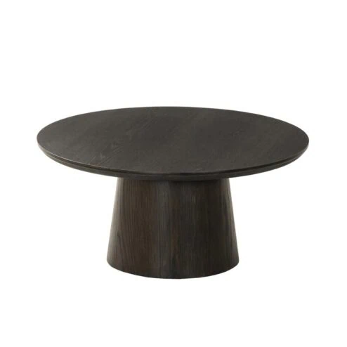 Novero Salontafel Espresso eiken 80cm rond