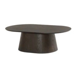 Novero Salontafel Espresso eiken Ovaal 120cm