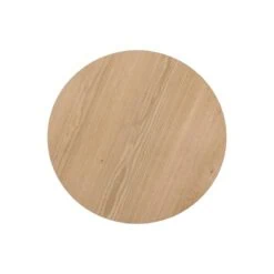 Novero Salontafel naturel eiken 80cm rond